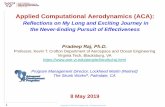 Applied Computational Aerodynamics (ACA) · phenomenal advances in CFD methods and computing capabilities led to the evolution of Applied Computational Aerodynamics (ACA). ACA Evolution