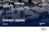 Investor Update...relate solely to historical or current facts, including statements regarding future operations, financial results, cash flows, costs and cost management initiatives,