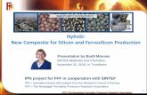 NyKoSi: New Composite for Silicon and Ferrosilicon Production · 2016-11-28 · NyKoSi: New Composite for Silicon and Ferrosilicon Production Presentation by Bodil Monsen. SINTEF