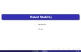 Rated Stability - lee.uerj.brvss2020/Homepage-Summer-School/Lectures/VSS-2019... · (Erugin 1951, Zubov 1957, Hahn 1961, Roxin 1966, Demidovich 1974, Bhat & Bernstein 2000, Orlov