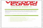 ECUTEK ON SUBARU DIT - server.tunerassist.com · ECUTEK ON SUBARU DIT . INTRODUCTION . Welcome and thank you for being a customer of Visconti Tuning! This guide is broken into sections