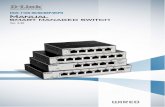 DGS-1100 Series EasySmart Switch User Manual B1 v1 · The DGS-1100 series is the new generation of Smart Managed Switches, featuring 5 to 8 10/100/1000 Mbps. D-Link Green Technology.