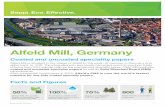 Alfeld Mill, Germany - Sappi Alfeld Mill factsheet...Alfeld Mill, Germany Coated and uncoated speciality papers Alfeld Mill is situated in the village of Alfeld to the south of Hanover