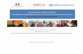 PROPOSAL FOR FUNDING WOMEN ENTREPRENEURS FINANCE ... · financial and non-financial support to women entrepreneurs3 to deliver systemic change toward women’s economic empowerment