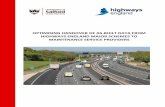 OPTIMISING HANDOVER OF AS-BUILT DATA FROM HIGHWAYS … · OPTIMISING HANDOVER OF AS-BUILT DATA FROM HIGHWAYS ENGLAND MAJOR SCHEMES TO MAINTENANCE SERVICE PROVIDERS. ... HE is monitored.