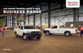 THE AWARD WINNING ISUZU D-MAX BUSINESS RANGE · THE AWARD WINNING ISUZU D-MAX BUSINESS RANGE Practical, reliable and tough; the perfect choice for when the emphasis is on getting
