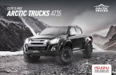 ISUZU D-MAX ARCTIC TRUCKS AT35 · 8 FULL COMFORT ON OR OFF ROAD Inside, the Isuzu D-Max Arctic Trucks AT35 offers a range of creature comforts such as a 9" multifunction colour touchscreen,