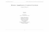 Home Appliance Control System - University of Texas at Dallaschung/OOAD... · 2007-10-29 · controllers such as a cell phone or PDA. In centralized controlled systems, home appliances