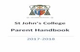 Parent Handbook - St John's College, Cardiff · Mr John Morgan Head of Philosophy and Religious Studies Mrs Cerys Emms Head of Welsh Mr Jeff Howard Director of Music (jhoward@stjohnscollegecardiff.com)