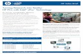 Turning Research Into Reality: HP PCs with Intel® vPro ...Turning Research Into Reality: HP PCs with Intel® vPro™ Technology PC security, manageability, efficiency, and productivity