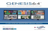 A suite of 64-bit HMI/SCADA software solutions...64-bit, OPC UA, .NET managed code and SharePoint® technology, GENESIS64 allows operators, executives and IT professionals to integrate