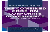 Report on compliance with the Combined Code on Corporate ... · 3 Compliance with the Combined Code 10 3.1 Compliance with the Combined Code 2006 10 4 Corporate Governance disclosures