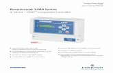 Rosemount 3490 Series · Real-time clock for energy saving routines, pump efficiency calculations, and date/time stamping of data logging The 3490 Series is mounted in a non-hazardous