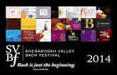 2014 - Bach Cantatas Website · 2014-03-13 · Festival Concert 1 3 pm Lehman Auditorium, EMU Chamber Music 12 noon Baroque Academy Faculty Recital 5:30 pm 12 noon Festival Concert