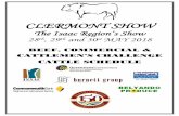 BEEF, COMMERCIALclermontshow.com.au/wp-content/uploads/2016/03/2018-Beef... · 2018-04-26 · TREASURER Toni Youngberry CHIEF STEWARDS BEEF CATTLE Tim Cook 4983 2730 COMMERCIAL CATTLE