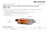 High Accuracy Mechanical Fuel meter FM-100groz-tools.com/pdffiles/FM100 Groz Manual.pdf · High Accuracy Mechanical Fuel meter FM-100 Congratulations on purchase of this World Class