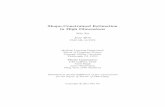 Shape-Constrained Estimation in High Dimensionsminx/doc/thesis.pdf · Shape-constrained estimation techniques such as convex regression or ... Rina Foygel Barber, and Anupam Gupta