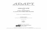 ADAPT-PT · This publication is a supplement to ADAPT-PT Program Manual for the analysis and design of post-tensioned buildings and parking structures. The focus of this supplement