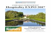 CHICAGO NORTHWEST Hospitality EXPO 2017 - …events.dailyherald.com/wp-content/uploads/2017/11/...CHICAGO NORTHWEST Hospitality EXPO 2017 THURSDAY, NOVEMBER 9, 2017 Stonegate Conference