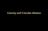 Gravity and Circular Motion - Mr. Sjokvist · F g N 9.2 u10 9. r 2 GMm F g Mm F r G g 2 kg kg N m 2 .5 0 .55 ... mv GMm G v r M 2 M 2.0 u 10 30 kg F ma. Ex 5: find speed •How fast