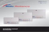 Reliance Manual for R8 R12 R128 · 2019-06-21 · Hills Reliance Control Panel Thank-you for choosing the Hills Reliance Control Panel! The Hills Reliance security control panel from