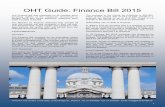 OHT Guide: Finance Bill 2015 - O'Hanlon Taxohanlontax.ie/downloads/FinanceBill2015OHT.pdf · OHT Guide: Finance Bill 2015 The Finance Bill was published on 22 October 2015 providing