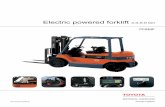 7FBMF - ForkliftcenterElectric powered forklift 4.0-5.0 ton Truck specifications 7FBMF40 7FBMF45 7FBMF50 Identification 1.1 Manufacturer Toyota Toyota Toyota 1.2 Model 7FBMF40 7FBMF45