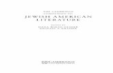 THECAMBRIDGE COMPANIONTO JEWISH AMERICAN LITERATUREcatdir.loc.gov/catdir/samples/cam033/2002035021.pdf · JEWISH AMERICAN LITERATURE EDITEDBY HANAWIRTH-NESHER ... CambridgeUniversityPressC