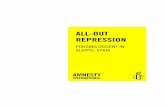 ALL-OUT REPRESSION · 2019-12-17 · All-out repression Purging dissent in Aleppo, Syria Amnesty International August 2012 Index: MDE 24/061/2012 88 The cases and patterns of abuses