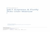 pET Express & Purify Kits User Manual - Takara Bio Manual/PT5018-1.pdf15 µl pET6xHN-C Vector (In-Fusion Ready) [100 ng/µl] 10 µl pET6xHN-GFPuv Vector [500 ng/µl] 15 µl 1.1 kb