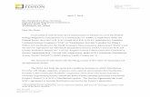 Dear Ms. Bose · 2014-10-03 · Ms. Kimberly D. Bose, Secretary Federal Energy Regulatory Commission Page 3 April 7, 2014 Other Filing Requirements No expenses or costs included in