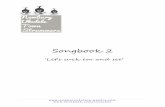 Songbook 2 - WordPress.com · 2017-02-14 · B R I N G M E S U N S H I N E Intro one bar G G Am D7 Bring me sunshine in your smile Am D7 G Bring me laughter all the while G7 In this