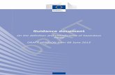 Guidance document - European Commission · 2016-03-30 · 162 in any calculation of a threshold. Cut-off ... 166 M-factor M-factor means a multiplying factor. It is 167 applied to