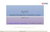 2019-11-20آ  â€¢ PgMP exam application review assistance â€¢ 600+ questions and answers with rational