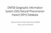 DNFSB Geographic Information System (GIS) Natural ... DNFSB Geographic Information...Geographic Information System (GIS) Platform • GIS is the best tool to integrate and visualize