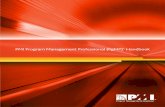 Table of Contents - PMI ChicagolandThe PgMP Role Delineation states that candidates for the PgMP credential: Under minimal supervision, program managers are responsible and accountable