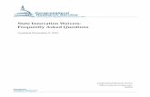 State Innovation Waivers: Frequently Asked Questions · State Innovation Waivers: Frequently Asked Questions Section 1332 of the Patient Protection and Affordable Care Act (ACA; P.L.