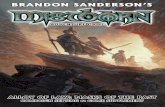 New Frontiers Revealed! - Crafty Games · the events and secrets in Brandon Sanderson’s novels Shadows of Self and The Bands of ... Crafty Games’ written permission is expressly