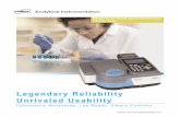 Legendary Reliability Unrivaled 2016-03-14آ  Legendary Reliability Unrivaled Usability Colorimetry Workhorse,