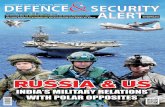 Russia & us - Defence and Security Alert Magazine | Defence … · 2017-11-14 · 2 November 2017 dsalert.org @dsalert Pawan Agrawal A ISO 90012015 C m V 9 I 02 N 2017 ’ Chairman
