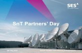 SnT Partners’ Day · SatIP Intro 1991- SES introduces Satellite Co-location 1996 - Digital TV DVB intro with SES as active member SES transmits HD signal via Satellite SES introduces