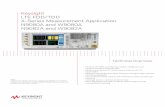Keysight LTE FDD/TDD X-Series Measurement Application … · 2019-12-04 · Keysight LTE FDD/TDD X-Series Measurement Application N9080A and W9080A N9082A and W9082A Technical Overview