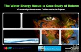 The Water-Energy Nexus: a Case Study of Reformagriculture-livelihood nexus Agriculture is the mainstay of economy; land fragmented, small & ... • Energy meters installed for each