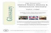 United States History & y English Fulani GlossarEnglish | Fulani Translation of United States History & Government terms based on the Coursework for United States History & Government