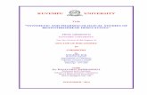 KUVEMPU UNIVERSITYkuls-ir.kuvempu.ac.in/1603/1/t-2922.pdf · 2017-04-05 · KUVEMPU UNIVERSITY Title “SYNTHETIC AND PHARMACOLOGICAL STUDIES OF BENZOTHIOPHENE DERIVATIVES” Thesis