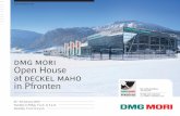 dmg mori Open House - Jern & Maskinindustrienf.jernindustri.dk/22kfws3obbs8azma.pdfDMU 160 p duoBlock® 4th generation with 30 % higher precision, power and efficiency DMU 210 p 2nd