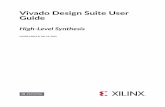 Vivado Design Suite User Guide: High-Level Synthesis (UG902) · the clock period is shorter or a slower FPGA is targeted, high-level synthesis automatically schedules the operations