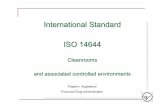 International Standard ISO 146445 PIC/S Guide to GMP (PE 009-5 1 August 2006) (d) The guidance given for the maximum permitted number of particles in the “at rest” and “in operation”