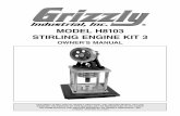 MODEL H8103 STIRLING ENGINE KIT 3 - Grizzly · the stirling engine is a closed system and con-tains a fixed quantity of gas that, in this kit, is air. unlike other types of piston