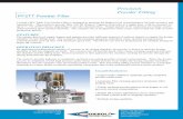 Precision Powder Filling · The unique dual-level supply hopper and agitator provides sufficient material of uniform density to supply the dosing chamber of each filling head. The